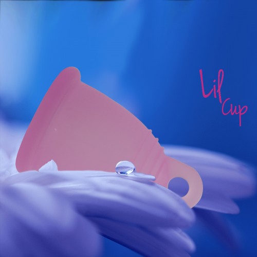 LilCup Rin menstruační kalíšek růžový M