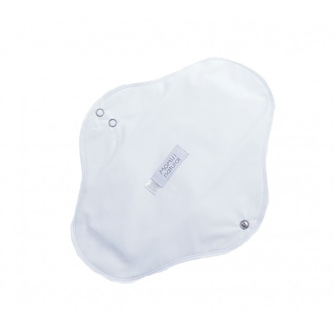 Menstruační vložka Momiji, omyvatelná, na noc, bílá