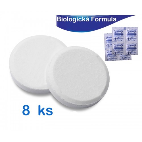 Biologicky rozložitelné dezinfekční, sterilizační tablety 8 ks