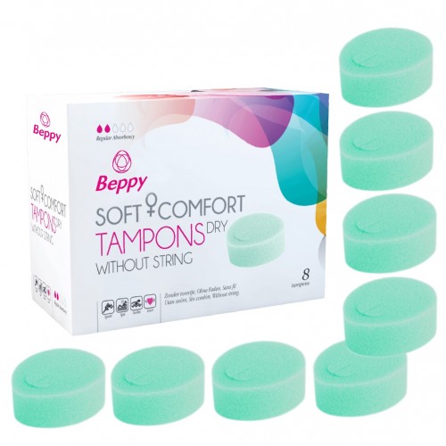 Měkké Soft Tampony Beppy Comfort Dry 8 ks
