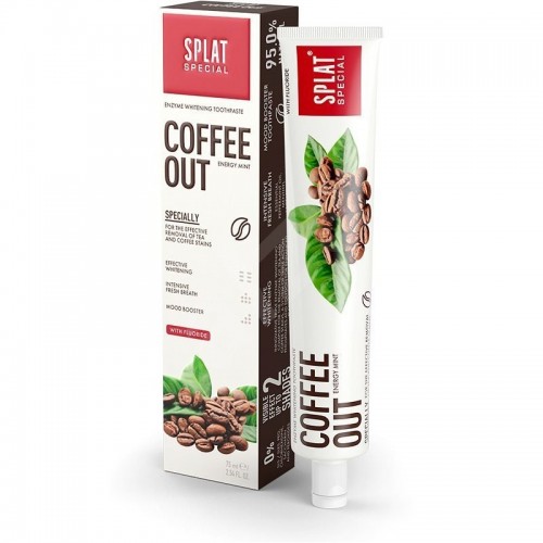 Splat Coffee Out přírodní zubní pasta 75 ml