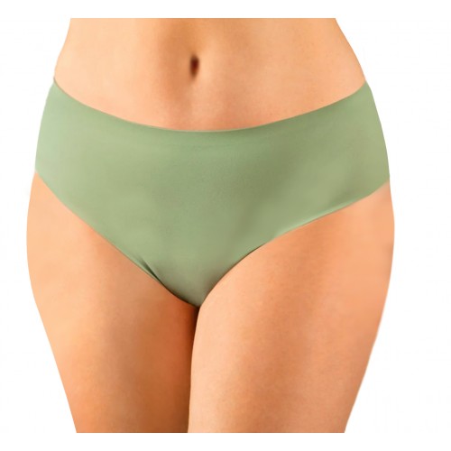 Menstruační kalhotky extra savé bezešvé Mena by Moio zelené