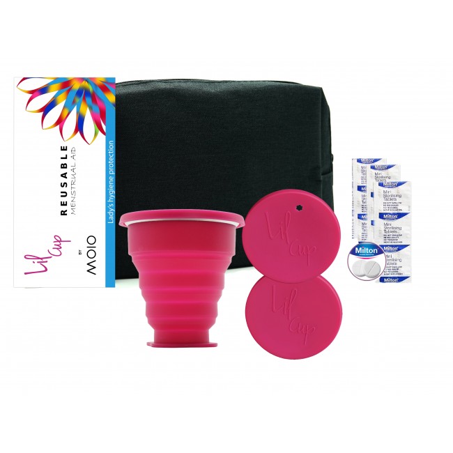 Balíček Start Lilcup + sterilizační kelímek + sterilizační tablety Milton