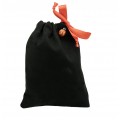 Dekorativní, ochranný pytlíček černý