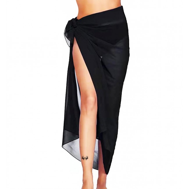 Moio zavinovací pareo na plavky černá, bílá