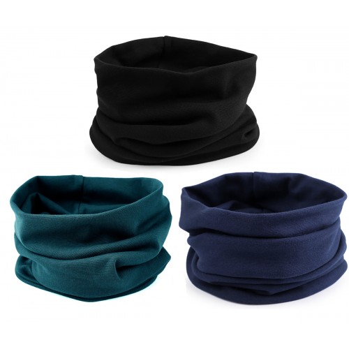 Nákrčník z bavlny, dvojitý, unisex, vyrobeno v ČR