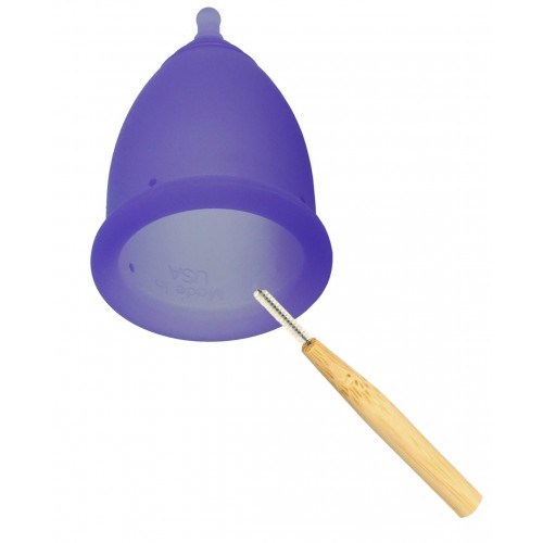 Bambusové čistící kartáčky na kalíšky 3ks