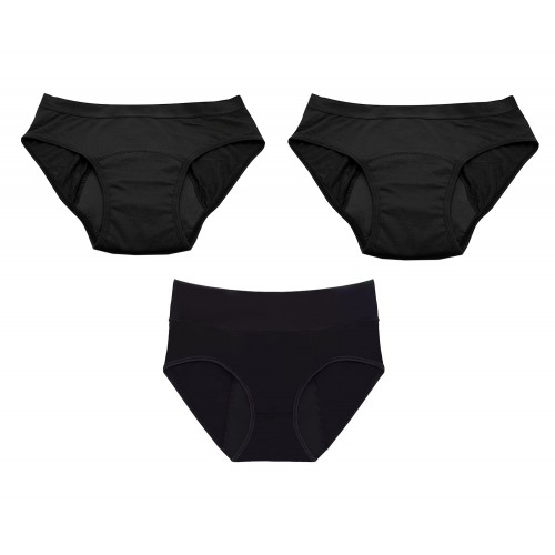 Mena by Moio sada menstruačních kalhotek Full a Midi 3ks