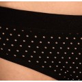 Dívčí menstruační kalhotky Mena by Moio puntíky černé