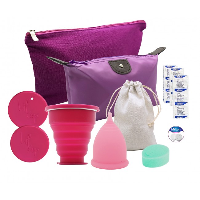 Lilcup Joy startovací balíček, sada menstruačních pomůcek