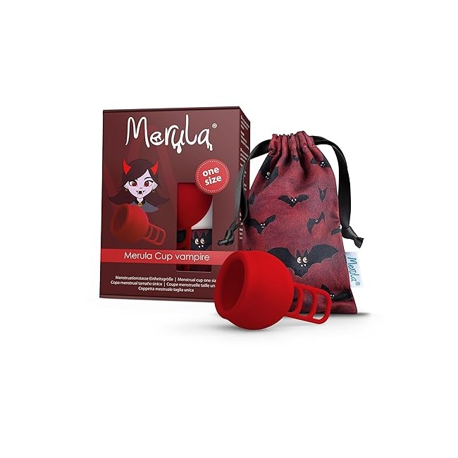 Merula Menstruační kalíšek Mermaid červený