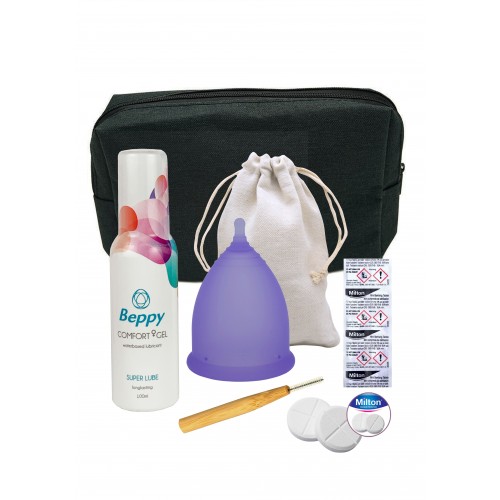 Lilcup menstruační kalíšek sada s gelem